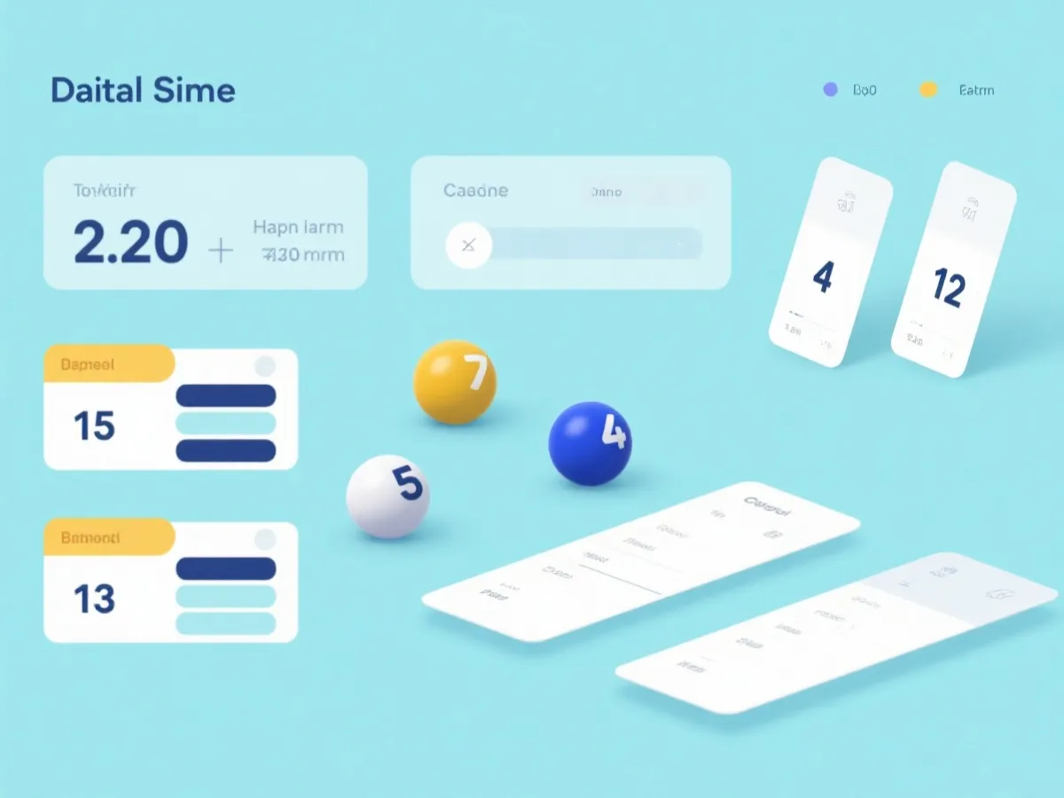 中彩网开奖结果查询平台界面示意图